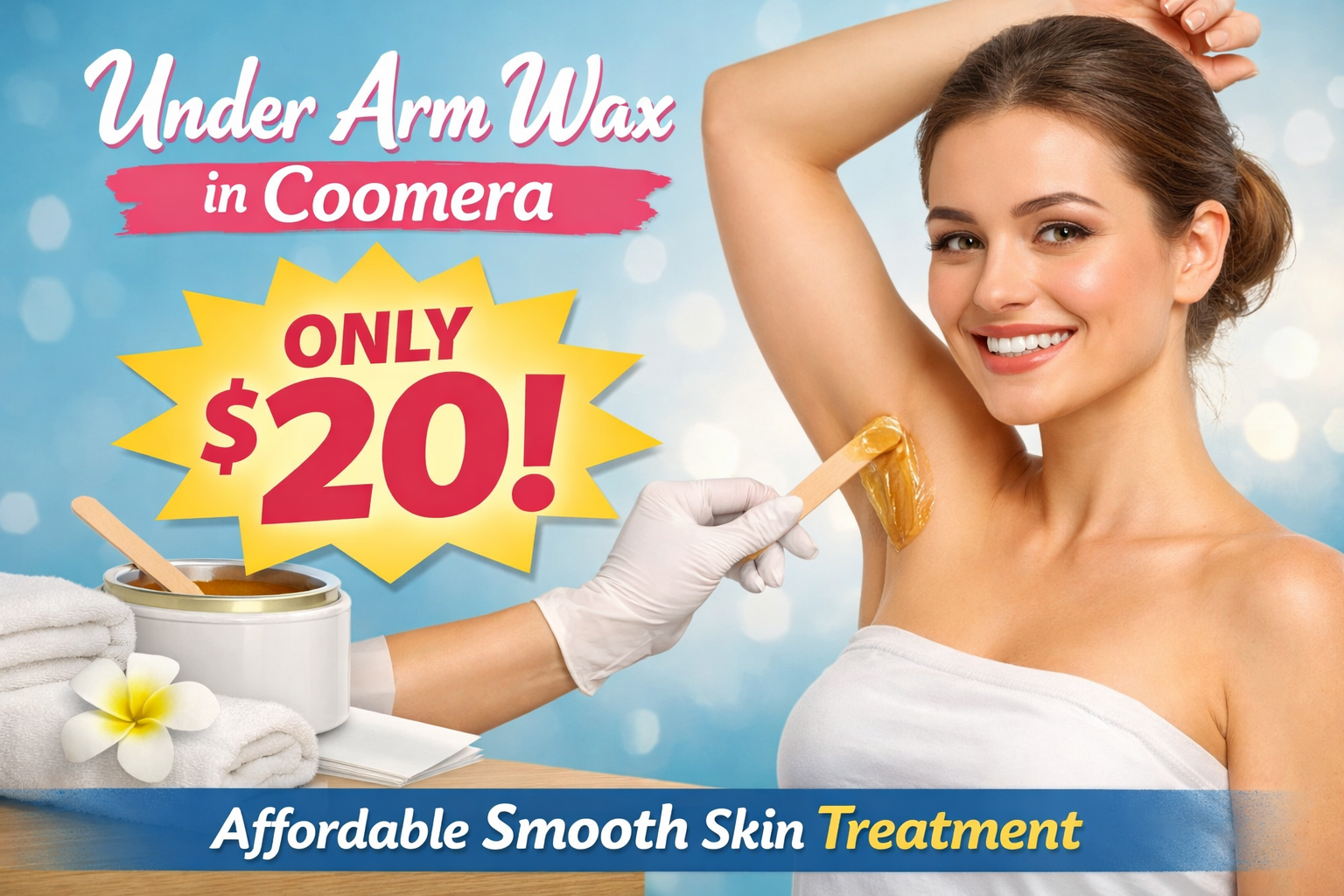 Under Arm Wax in Coomera