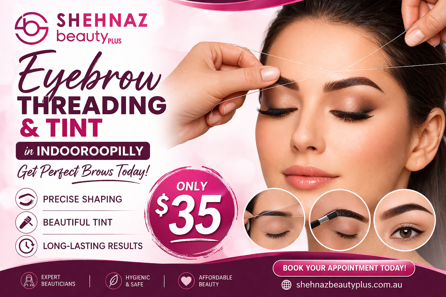 Eyebrow Threading and Tint in Indooroopilly