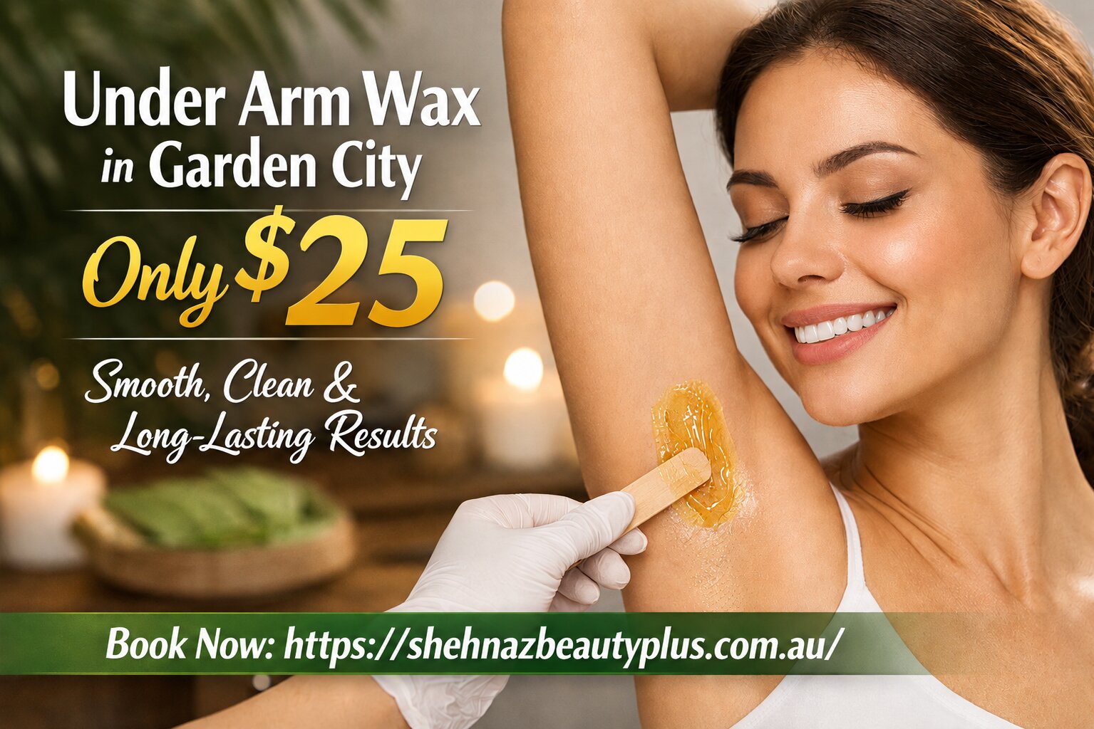 Under Arm Wax in Garden City