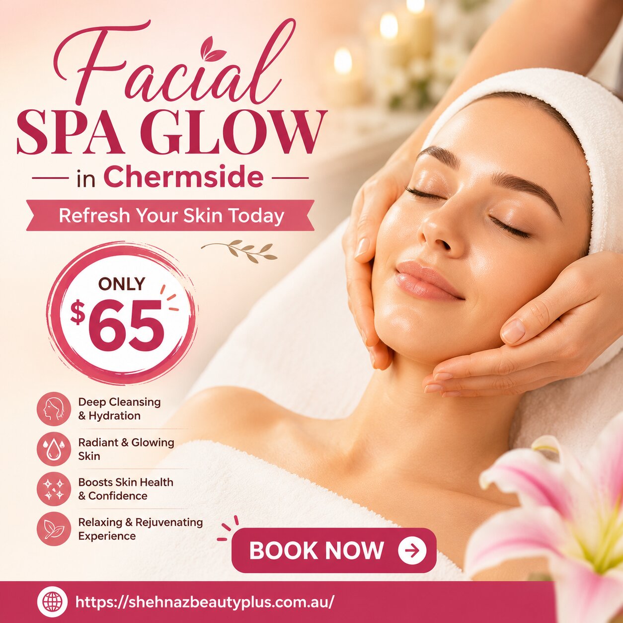 Facial Spa Glow in Chermside