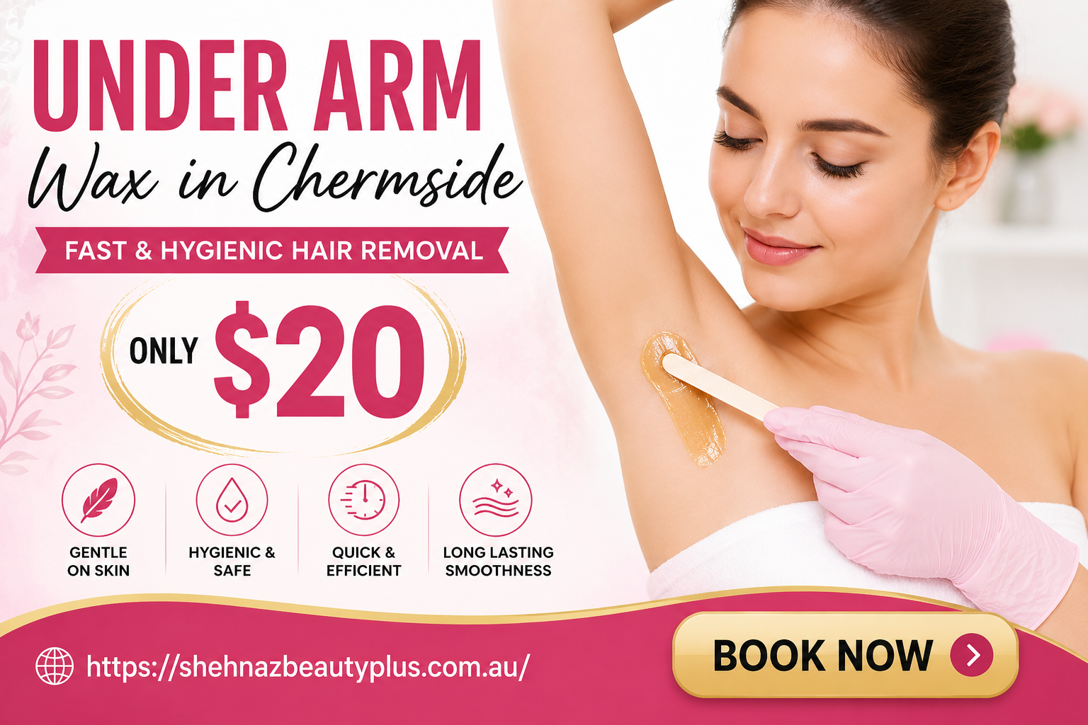 Under Arm Wax in Chermside