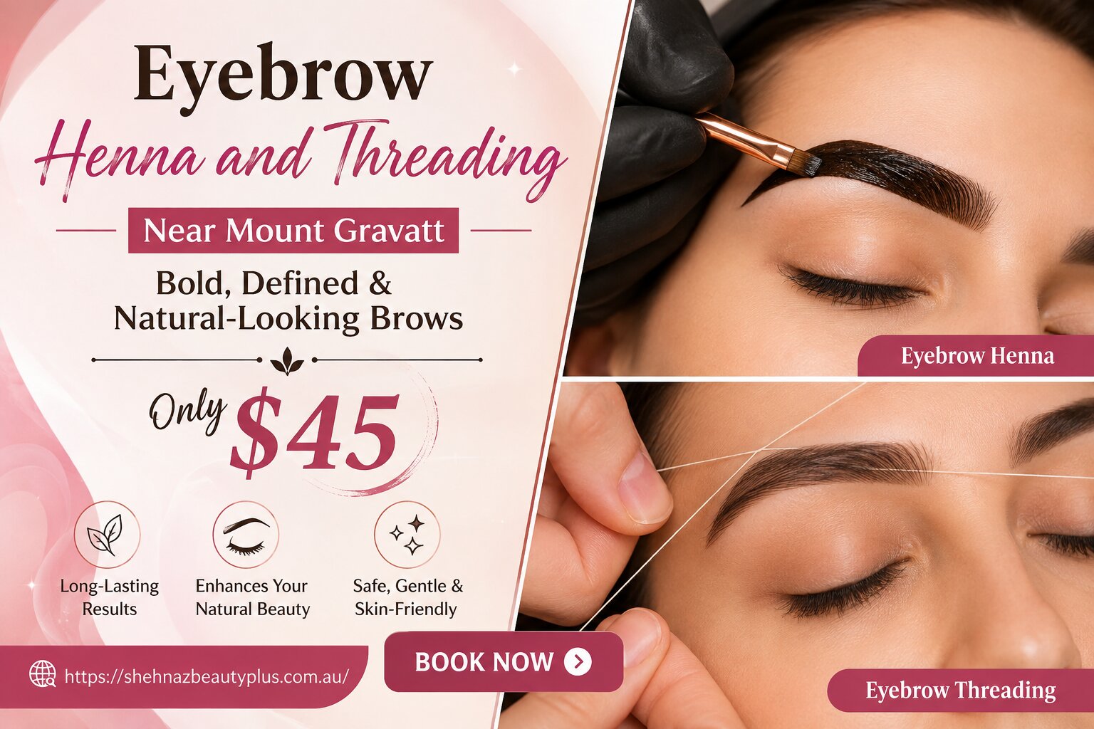 Eyebrow Henna and Threading Near Mount Gravatt