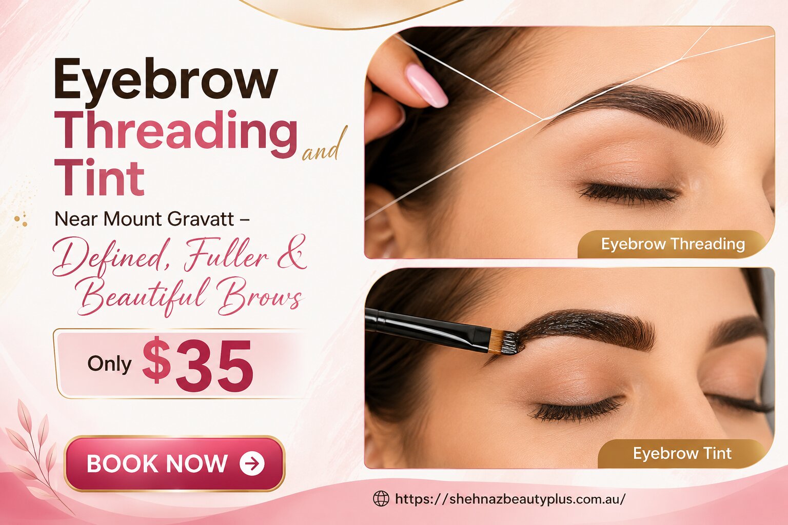 Eyebrow Threading and Tint Near Mount Gravatt