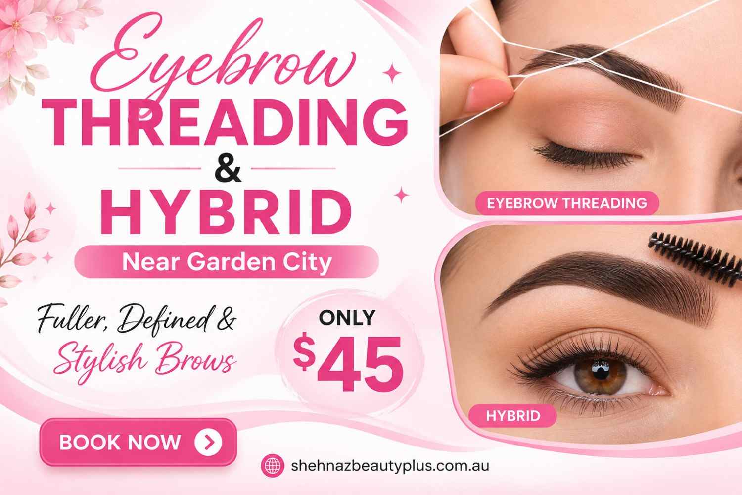 Eyebrow Threading and Hybrid Near Garden City