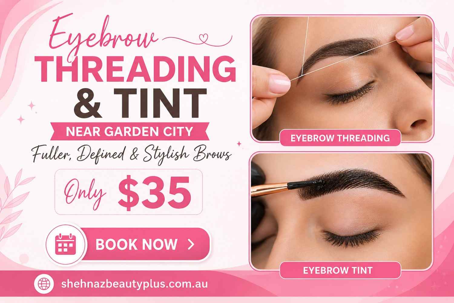 Eyebrow Threading and Tint Near Garden City