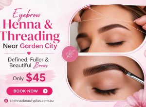 Eyebrow Henna and Threading Near Garden City
