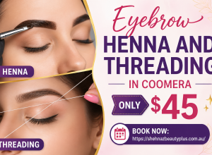 Eyebrow Henna and Threading in Coomera