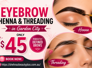 Eyebrow Henna and Threading in Garden City
