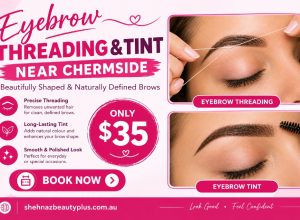 Eyebrow threading and tint near Chermside