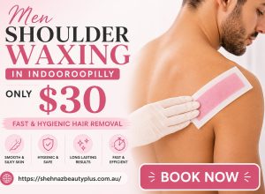 Men Shoulder Waxing in Indooroopilly