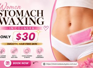 Women Stomach Waxing in Coomera