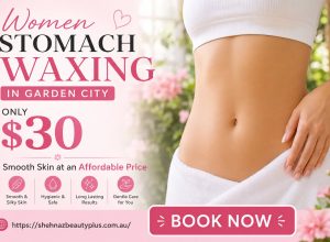Women Stomach Waxing in Garden City